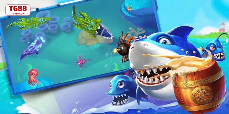 Trải nghiệm bắn cá xèng với kho vũ khí đa dạng